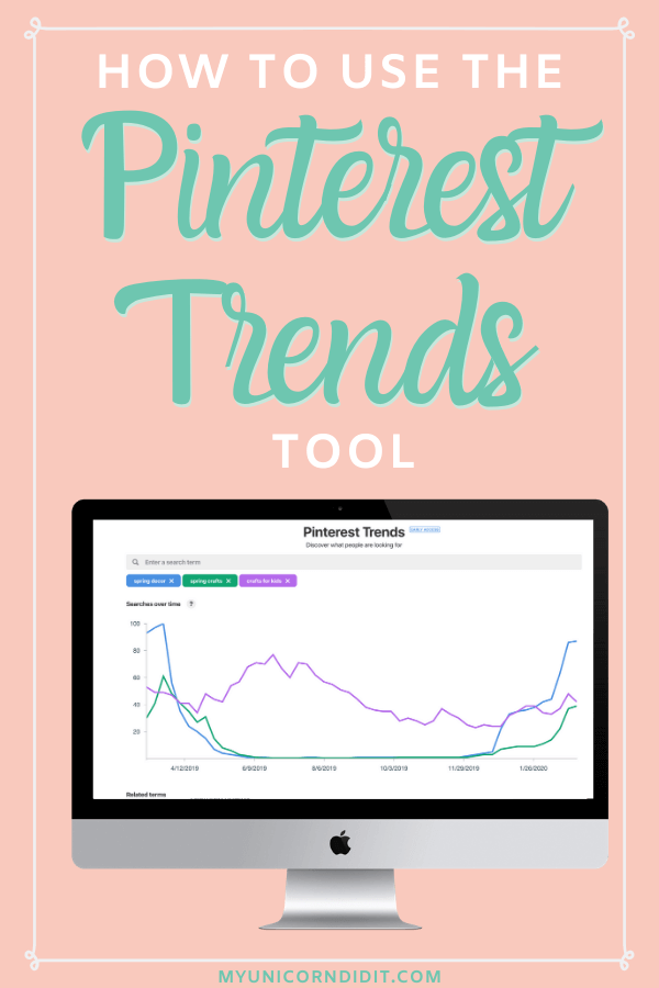 Ultimate how to guide for the Pinterest Trends tool 2020. The powerful new Pinterest search tool!