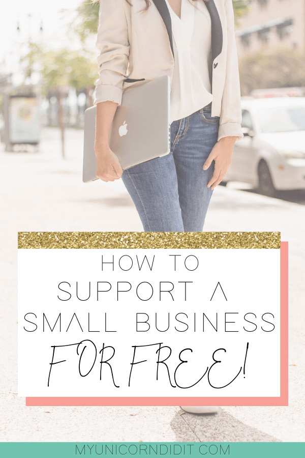 ABSOLUTELY FREE ways to support a small business