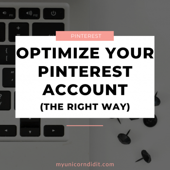 Optimize Pinterest Account The Right Way FI
